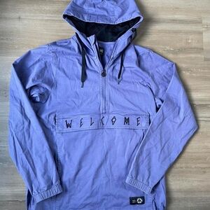 Welcome Skateboards Quarter Zip Pullover